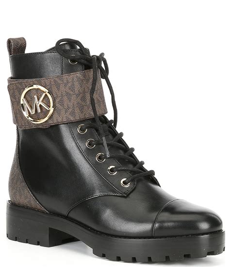 michael kors patent leather booties|Michael Kors ankle boots dillard's.